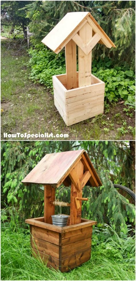 10 Easy Diy Garden Wishing Wells You Can Make Today With Free Plans