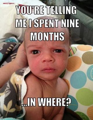 The best memes from instagram, facebook, vine, and twitter about baby shower memes. Shock! | Baby memes, New baby meme, Funny babies