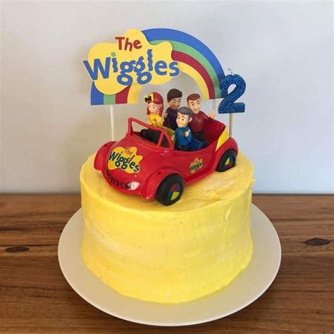 The Wiggles Cake Topper Emma Wiggles Theme Party Birthday Personalised