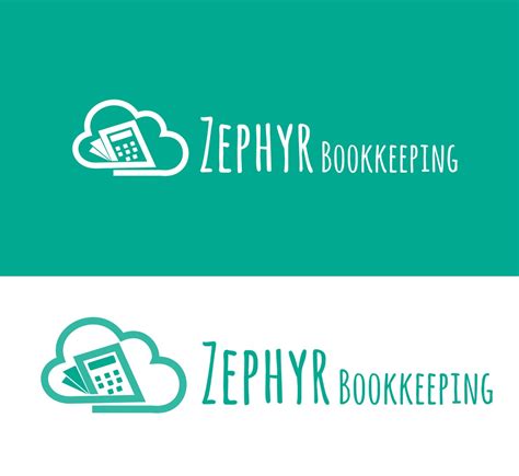 Modern Elegant Bookkeeper Logo Design For Zephyr Bookkeeping By Soul