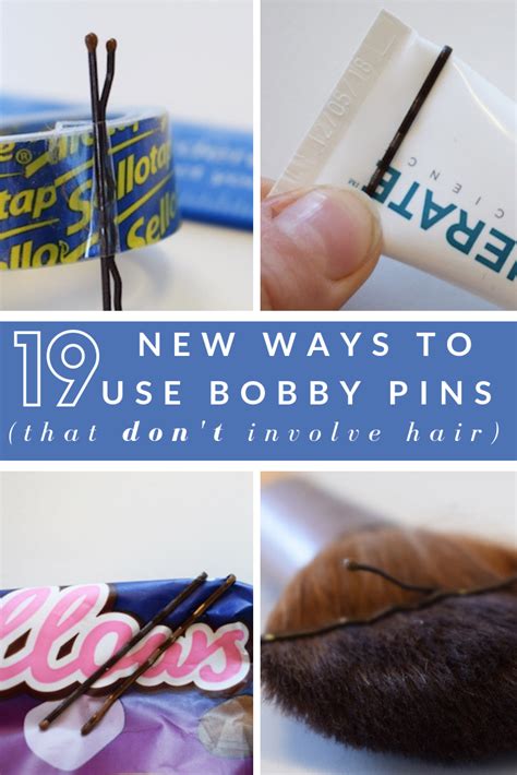 19 new ways to use bobby pins that don t involve hair expert home tips