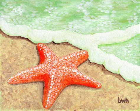 Painting Idea Starfish Painting Painting Art Storage