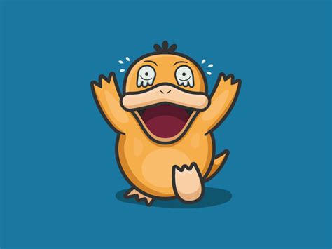 Scared Psyduck By Caseyillustrates On Dribbble