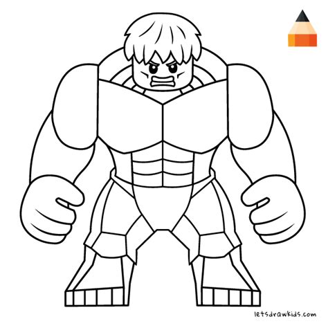 Free lego marvel coloring pages fabulous photo ideas sheet. Lego Hulk Coloring Pages at GetDrawings | Free download