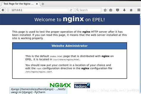 Nf不生效，启动一直进入welcome To Nginx On Epel页面访问网站返回welcome To Nginx