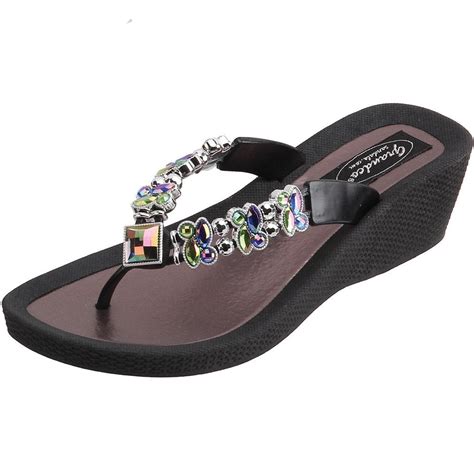 Grandco Sandals Jewel Sandals Butterfly Wedge 26743e Shop Now