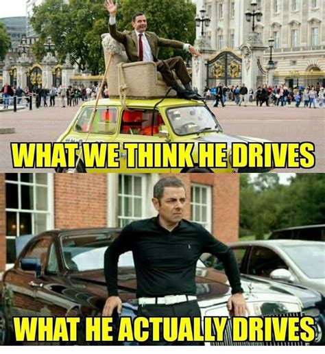 Mr Beans Car Mr Bean Funny Funny Pictures New Funny Memes