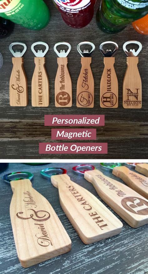 Personalized Magnetic Bottle Openers Classic Designs Personalized