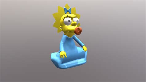 Maggie Simpsons Animated Download Free 3d Model By Vicente Betoret Ferrero Deathcow