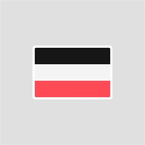 German Empire Flag Sticker Etsy