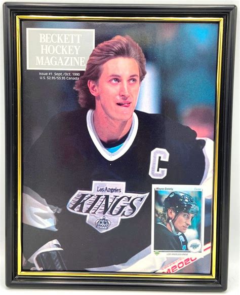 Vintage 1990 Beckett Hockey Magazine Wayne Gretzky Los Angeles Kings