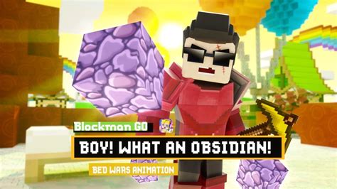 Boy What An Obsidian —— Blockman Go Bed Wars Full