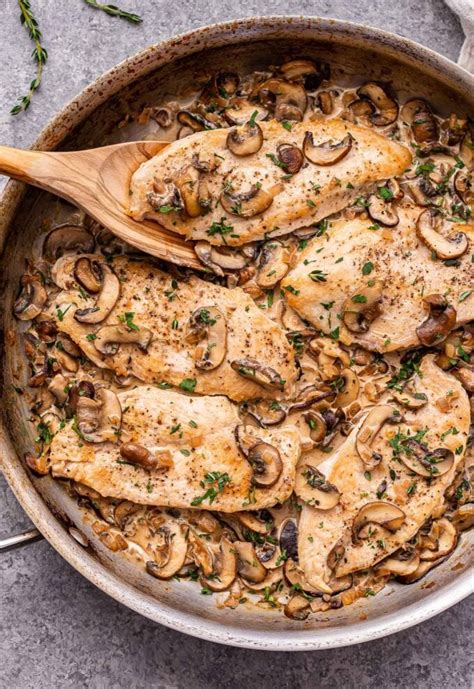 Creamy Mushroom Chicken Recipe Runner