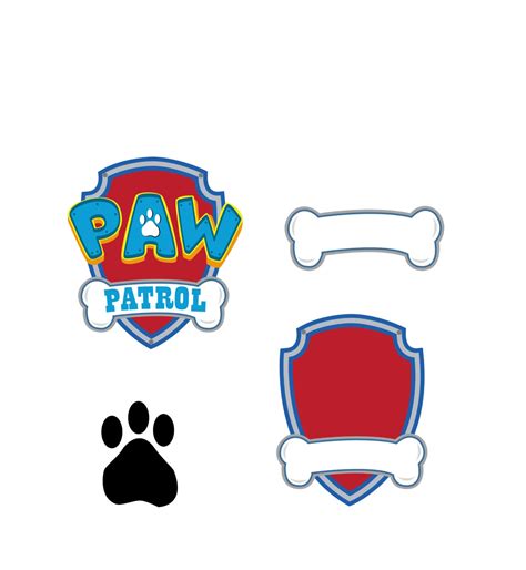 Paw Patrol SVG Vector logo digital download DxF SVG EPS
