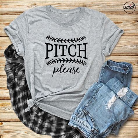 Baseball mom shirts for women cute baseball heart graphic shirt casual raglan sleeve baseball shirts tops. Pitch Please Triblend Unisex Shirt. Baseball Mom Shirt ...