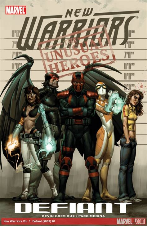 New Warriors Vol 1 Defiant Trade Paperback Comic Issues Comic