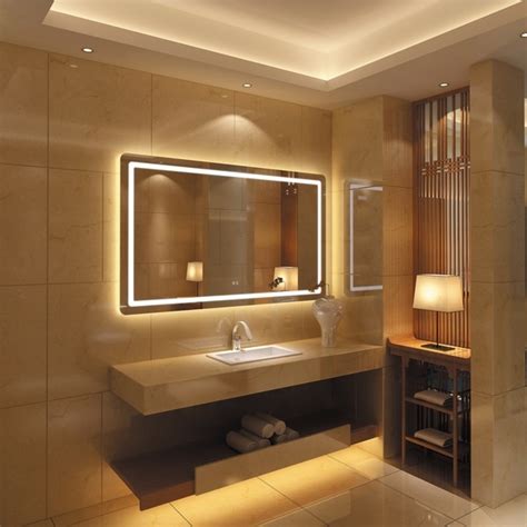 Frameless Mirrors For Bathroom 15 Inspirations Large Frameless