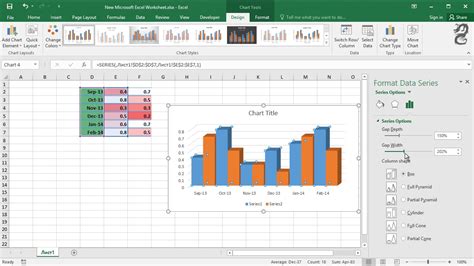 Sunburst charts in excel do their thing by reading the structure of your data set. How to change Column Width in Chart in Excel - YouTube