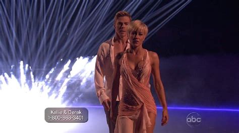 Kellie Pickler And Derek Hough Does Anyone Think He Fell A Little In