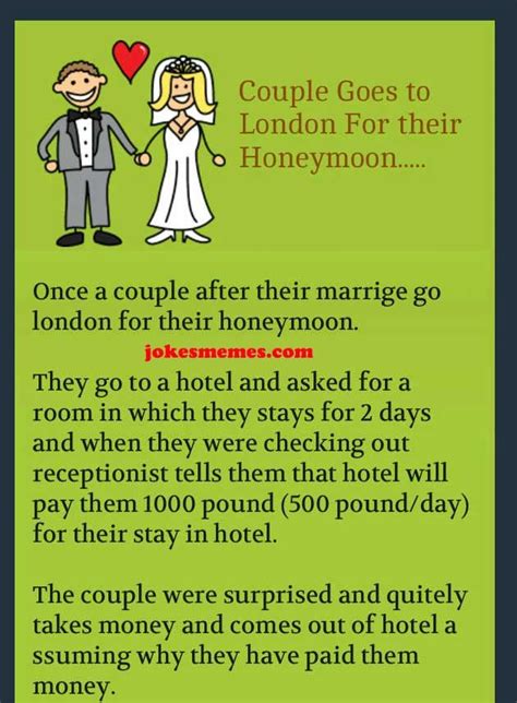 Couple Goes To London For Honeymoon Jokesmemes Honeymoon Jokes