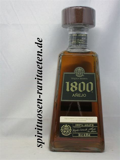 Cuervo 1800 Anejo 100 Agave 07 L 380 Tequila Reserva Welt Der