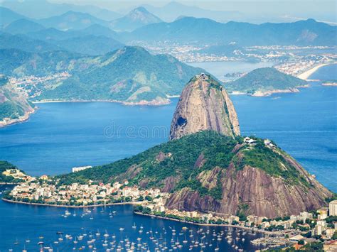 Sugarloaf Mountain In Rio De Janeiro Brazil Stock Photo Image Of