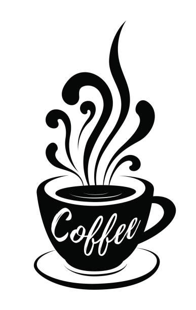 Black And White Coffee Cup Clipart Free Bmp Flatulence