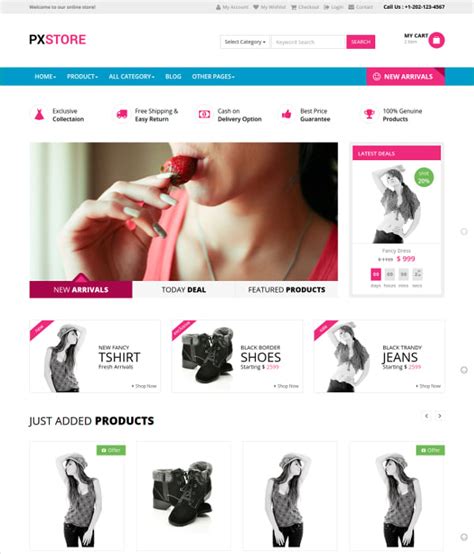 19 Ecommerce Bootstrap Themes And Templates Free And Premium Templates