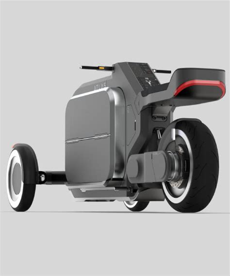 Atlas A Three Wheeled Electric Delivery Scooter Keeps Groceries Fresh