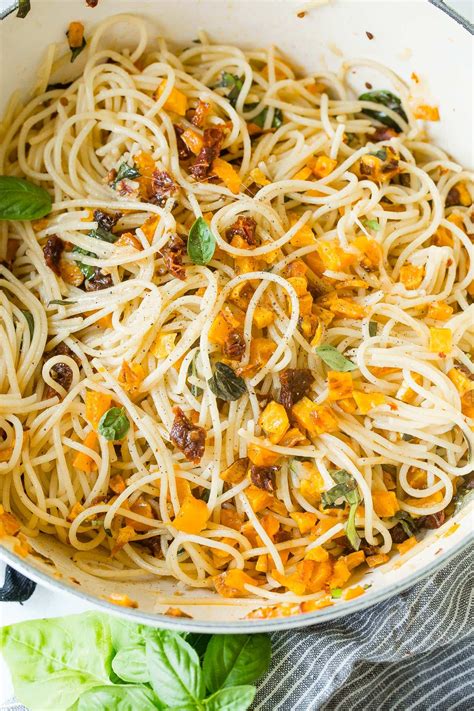 Vegetarian Roasted Butternut Squash Spaghetti Relish