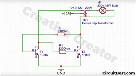 13003 Transistor Inverter Circuit Diagram Circuit Diagram