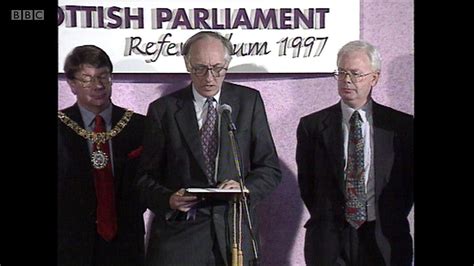 Scottish Devolution Referendum The Birth Of A Parliament Bbc News