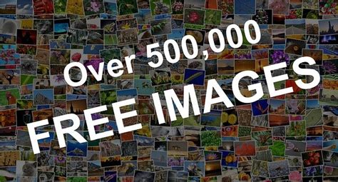 Over 500,000 Free Images on Pixabay