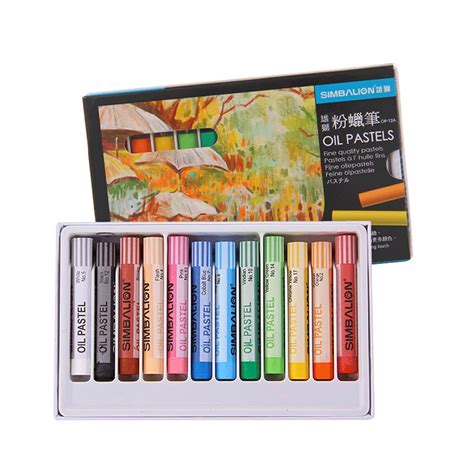 Buy Arts Oil Pastels Set12 Colors Soft Pastel Pencils For Professional