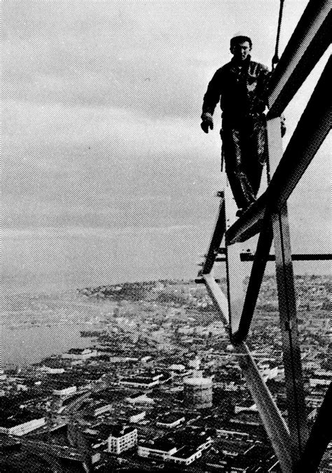 Stunning Photos Capture Workers Who Built Space Needle The Seattle Times