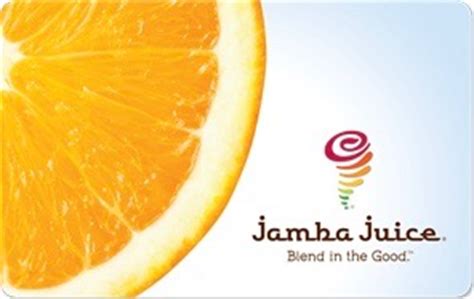 Juice provides you one more convenient and quicker way of reloading your prepaid card. Jamba Juice Gift Cards Review