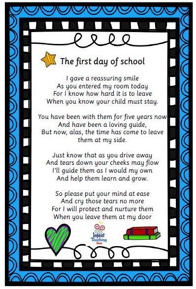 Mashieproductfirst Day Poem All Things Primary