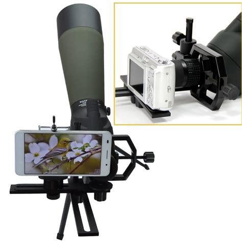 Gosky Fully Metal Telescope Camera Adapter Smartphone Adapter Telescope