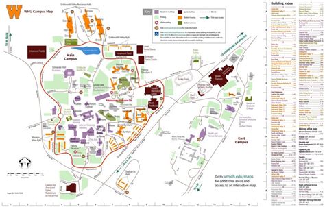 Western Michigan University Campus Map