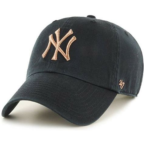 47 Brand Curved Brim Bronze Logo New York Yankees Mlb