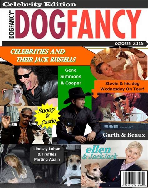 Dog Fancy Magazine With Jack Russells Not Really Celebrities Dogs