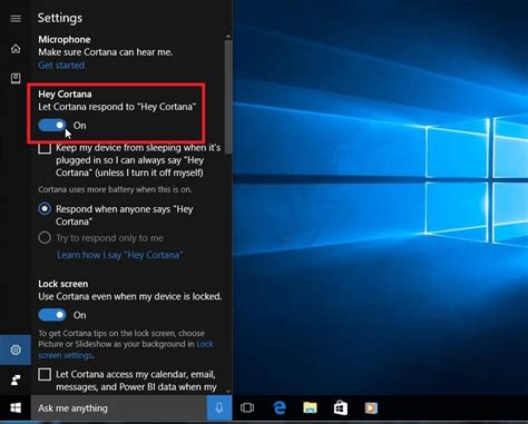 How To Turn On Cortana By Voice In Windows 10 Pcmag