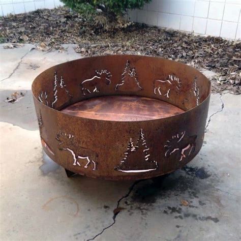However, the good thing is that the base is insulated. Top 60 Best Metal Fire Pit Ideas - Steel Backyard Designs ...