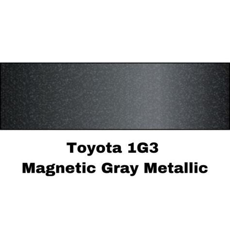 Toyota 1g3 Magnetic Gray Metallic Low Voc Basecoat Paint