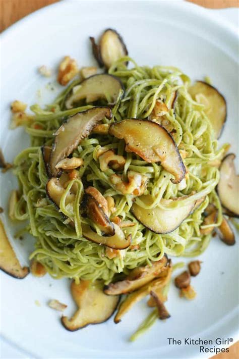 It even comes with a couple of good recipes on the back so they can be cooked with italian marinara or pad thai noodles. Edamame Pasta with Mushrooms and Walnuts | Recipe | Edamame pasta, Edamame spaghetti, Pasta dishes