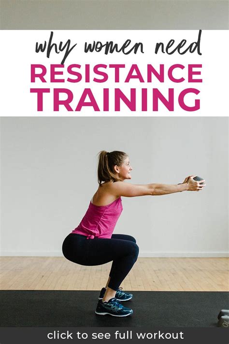 Resistance Training Workout For Women Nourish Move Love