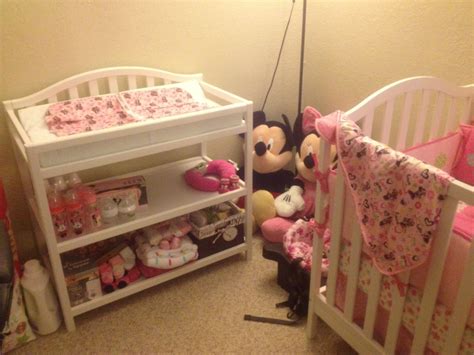 Our Baby Girls Nursery Minnie Mouse Themed Minnie Mouse Room Decor