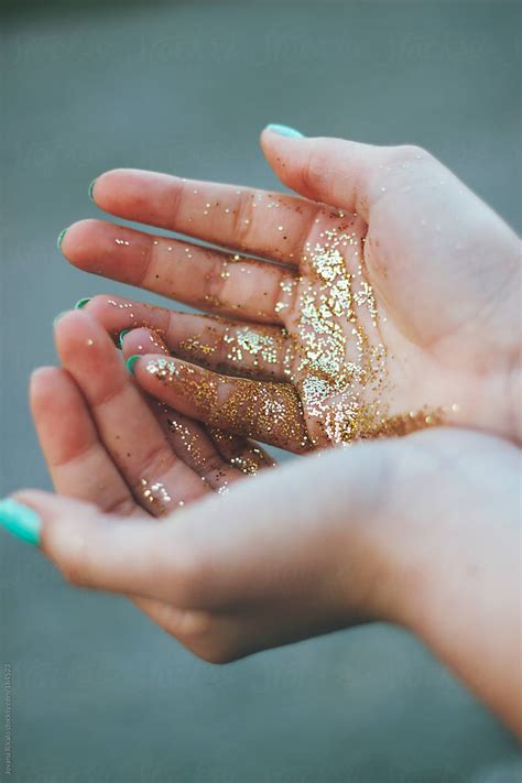 Glitter Hands By Stocksy Contributor Jovana Rikalo Stocksy