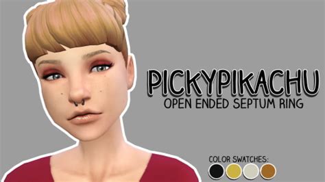 Sims 4 Septum Ring Downloads Sims 4 Updates