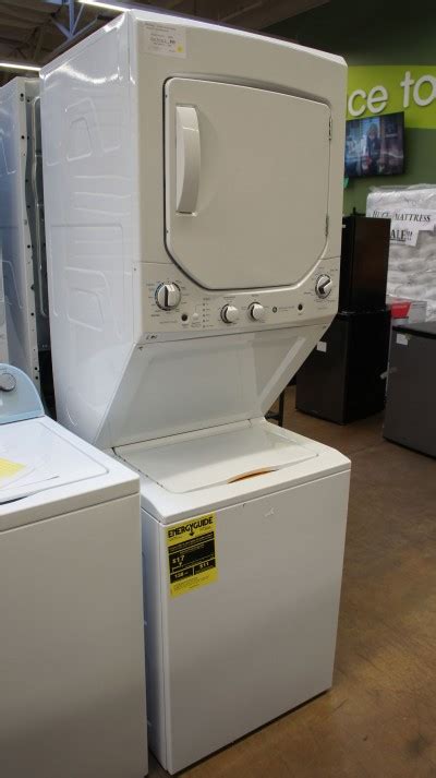 24″ Ge Spacemaker Gud24essmww Electric Laundry Center Appliances Tv